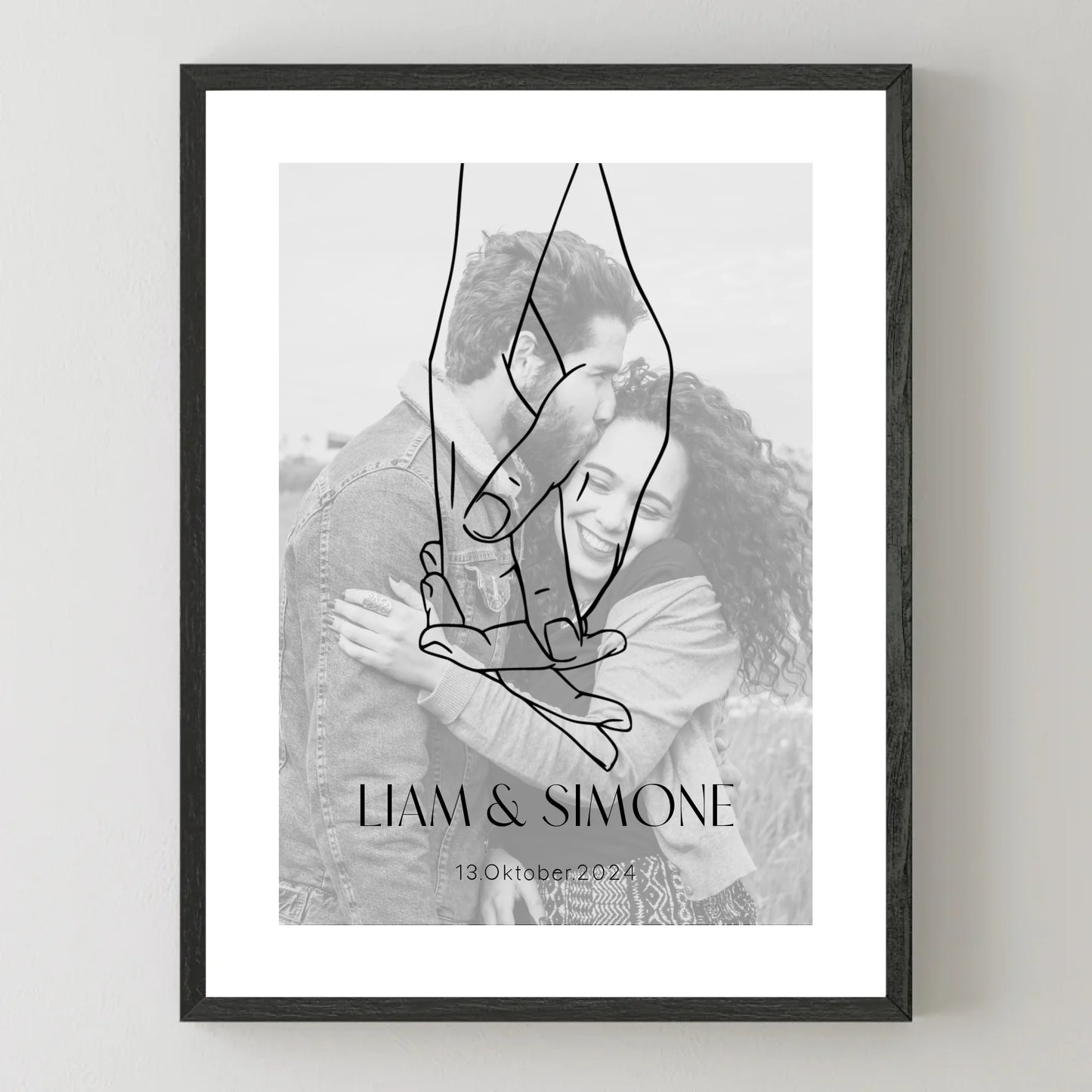 3x4 Mockup Schwarz