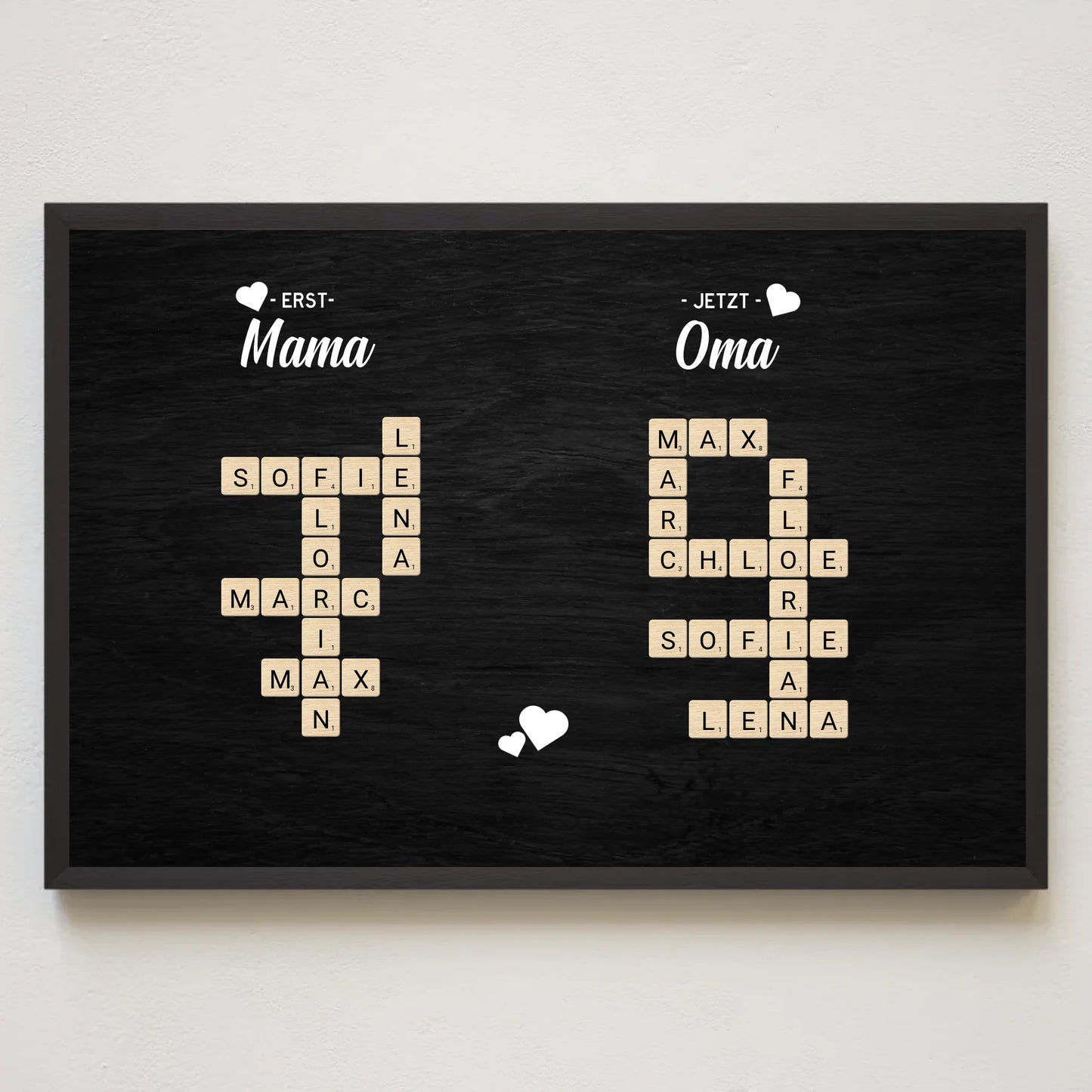 2x3  Schwarz Rahmen