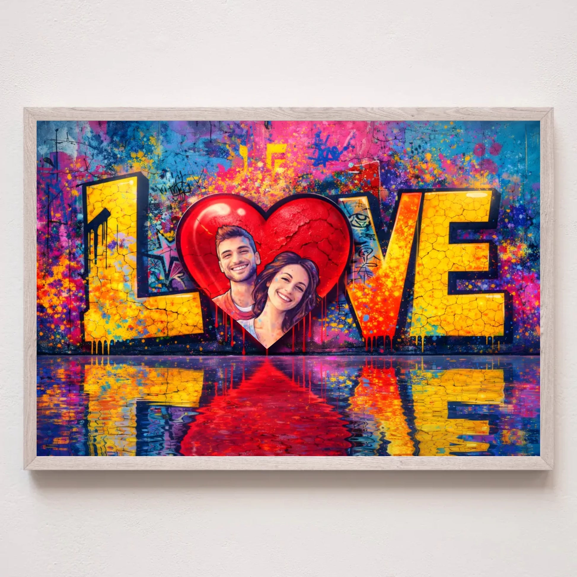 2x3  Eiche Rahmen